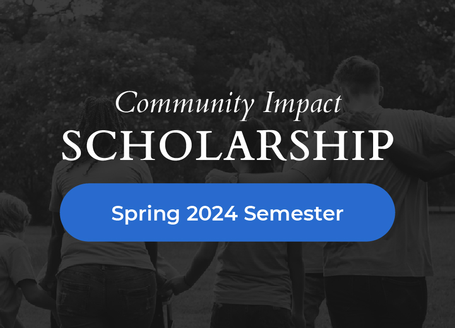 Community Impact Scholarship Spring 2024